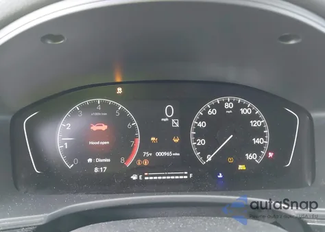 2024 Honda Civic Lx из США, поврежденный, VIN 2HGFE2F20RH583728